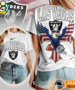 Las Vegas Raiders Christian American Pride T-Shirt