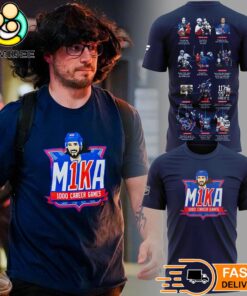 Mika Zibanejad New York Rangers Graphic T-Shirt NHL Hockey Fan Tee
