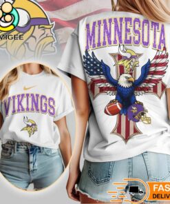 Minnesota Vikings Christian American Pride T-Shirt