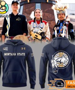 Montana State Bobcats Hoodie NCAA College Football Graphic Hoodie