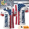 New England Patriots Independence Day American Flag Polo Shirt