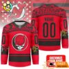 New Jersey Devils Grateful Dead Night Custom Name And Number Hockey Jersey