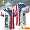 Philadelphia Eagles Independence Day American Flag Polo Shirt