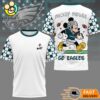Philadelphia Eagles Mickey Mouse Football Celebrating 2026 T-Shirt