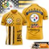 Pittsburgh Steelers 250 Years Of Freedom USA Vintage Custom Name Polo Shirt