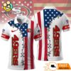 San Francisco 49ers Independence Day American Flag Polo Shirt