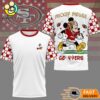 San Francisco 49ers Mickey Mouse Football Celebrating 2026 T-Shirt