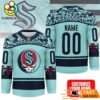 Seattle Kraken Grateful Dead Night Custom Name And Number Hockey Jersey