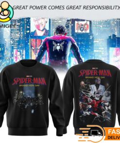 Spider-Man Brand New Day Collection Sweatshirt Marvel Graphic Crewneck