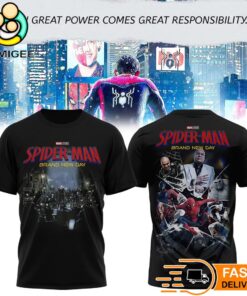 Spider-Man Brand New Day Collection T-Shirt Marvel Superhero Graphic Tee
