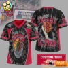 St. John's Red Storm March Madness Skeleton Basketball Dunk Jersey Custom Number