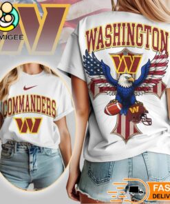 Washington Commanders Christian American Pride T-Shirt