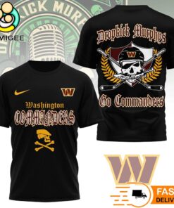 Washington Commanders Dropkick Murphys Skull T-Shirt