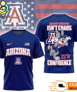 Arizona Wildcats Looney Tunes Bugs Bunny NCAA March Madness T-Shirt