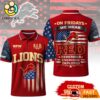 Detroit Lions RED Remember Everyone Deployed On Fridays We Wear Red Custom Polo Shirt