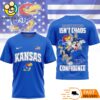 Kansas Jayhawks Looney Tunes Bugs Bunny NCAA March Madness T-Shirt