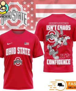 Ohio State Buckeyes Looney Tunes Bugs Bunny NCAA March Madness T-Shirt