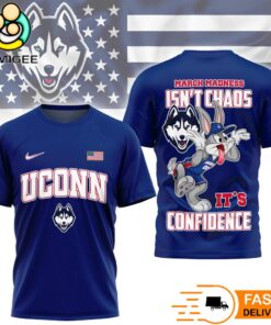 UConn Huskies Looney Tunes Bugs Bunny NCAA March Madness T-Shirt