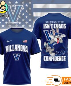 Villanova Wildcats Looney Tunes Bugs Bunny NCAA March Madness T-Shirt